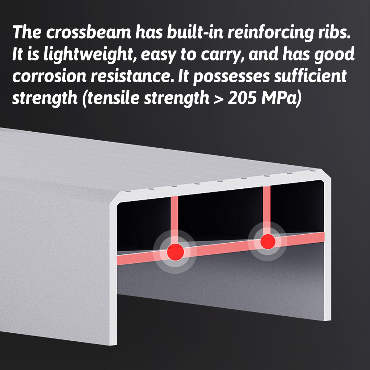 4 Step Folding Aluminum Ladder for Home Kitchen Garage