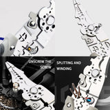 Multifunctional Wire Stripper Cutter Crimper Tool for Professionals