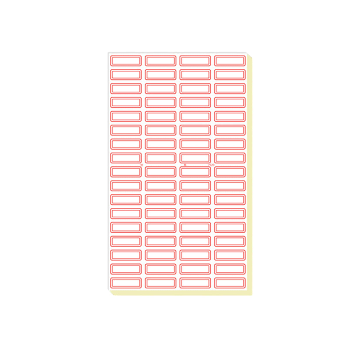 100pcs Self Adhesive Price Stickers Blank Name Number Labels for Inventory