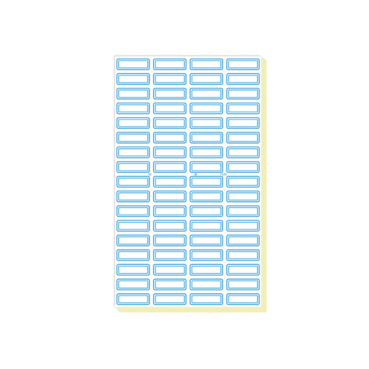 100pcs Self Adhesive Price Stickers Blank Name Number Labels for Inventory