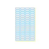 100pcs Self Adhesive Price Stickers Blank Name Number Labels for Inventory