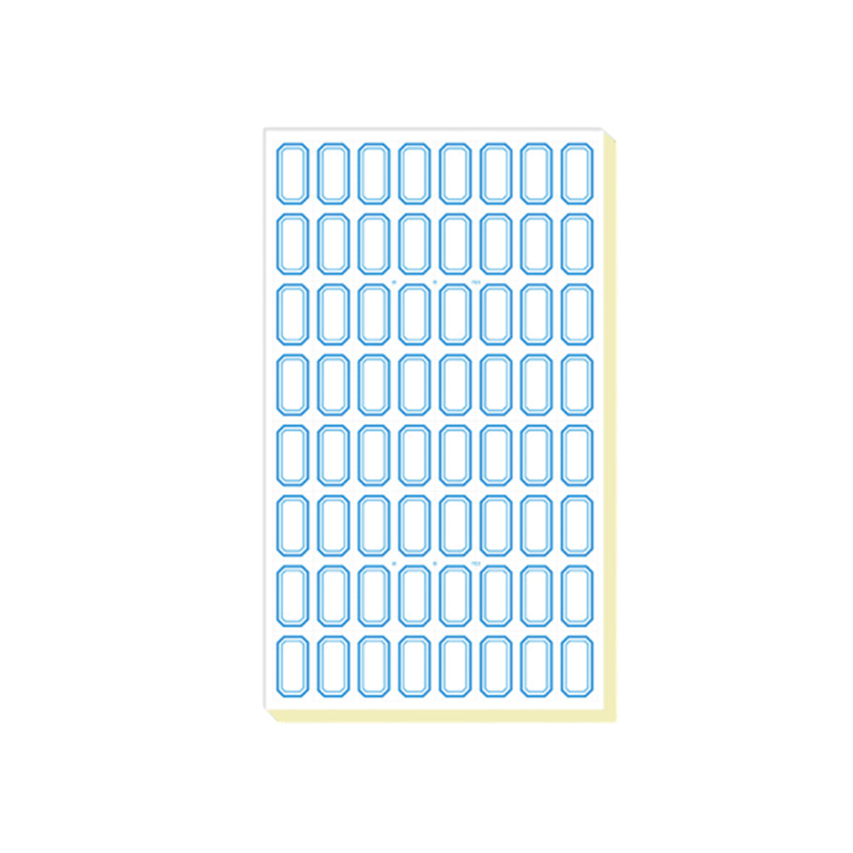 100pcs Self Adhesive Price Stickers Blank Name Number Labels for Inventory