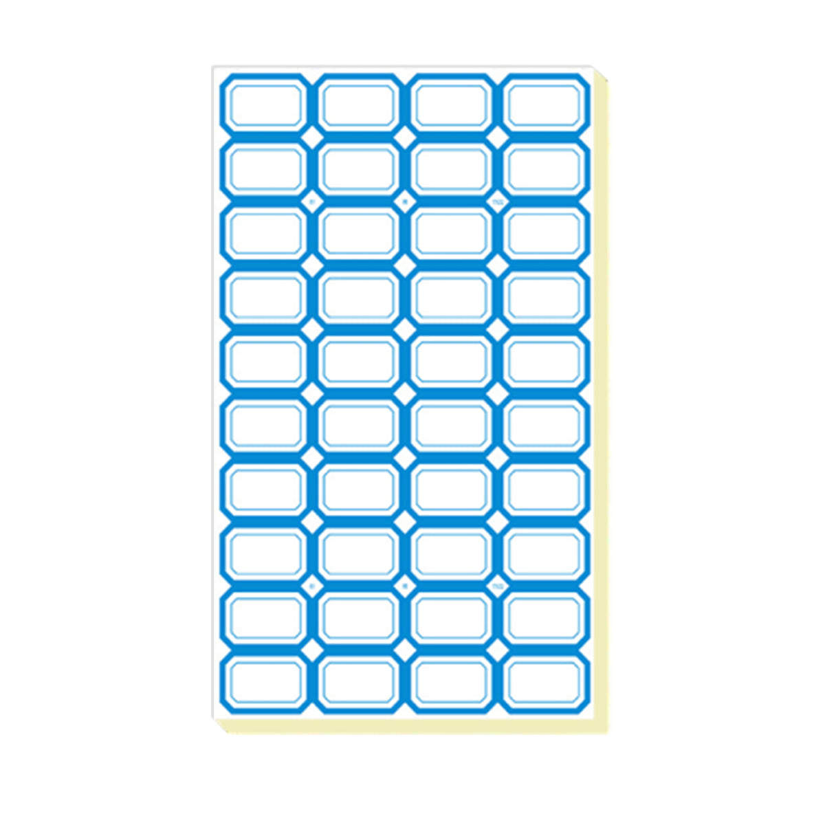 100pcs Self Adhesive Price Stickers Blank Name Number Labels for Inventory