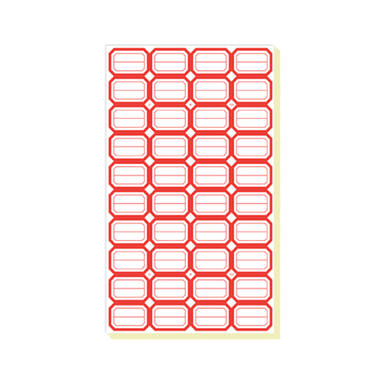 100pcs Self Adhesive Price Stickers Blank Name Number Labels for Inventory