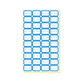 100pcs Self Adhesive Price Stickers Blank Name Number Labels for Inventory