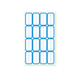 100pcs Self Adhesive Price Stickers Blank Name Number Labels for Inventory
