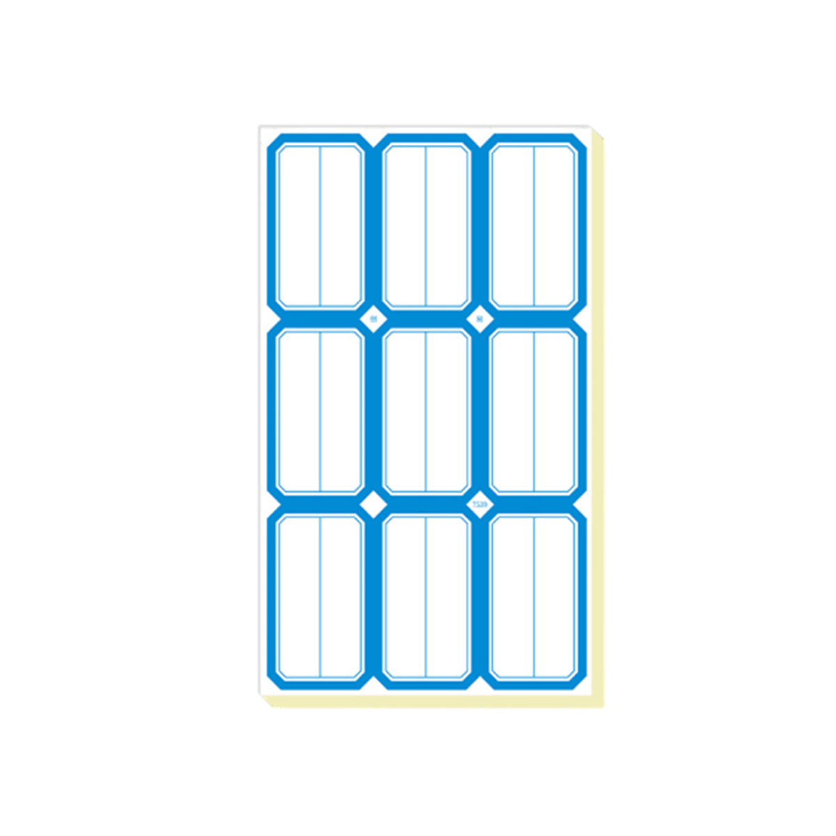 100pcs Self Adhesive Price Stickers Blank Name Number Labels for Inventory