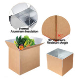 Insulated Carton Cold Chain Packaging Box for Perishable Storage