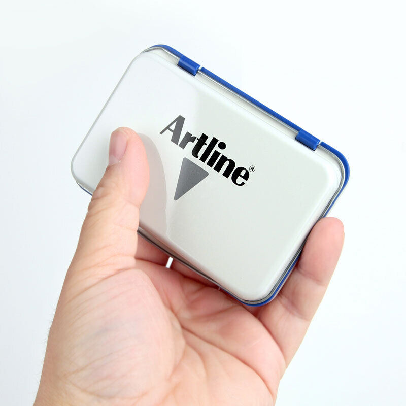 Artline Stamp Pad Inkpad 56x90mm for Rubber Stamps Craft Printing