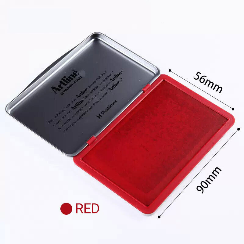 Artline Stamp Pad Inkpad 56x90mm for Rubber Stamps Craft Printing