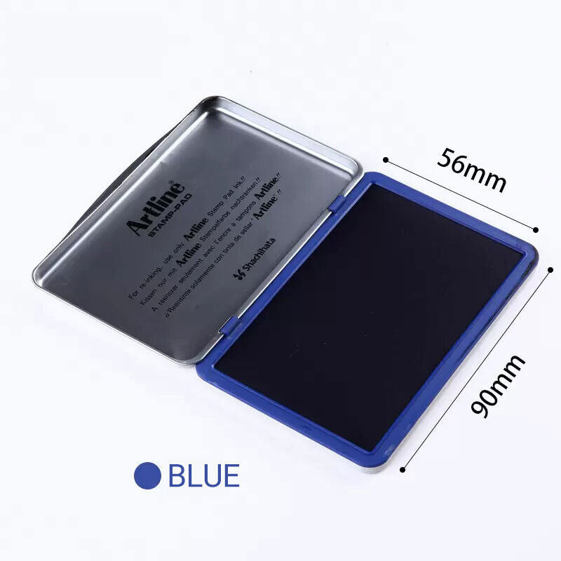 Artline Stamp Pad Inkpad 56x90mm for Rubber Stamps Craft Printing