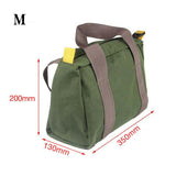 Waterproof Canvas Tool Bag S/M/L Portable Heavy Duty Storage