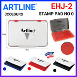 Artline Stamp Pad Inkpad 56x90mm for Rubber Stamps Craft Printing
