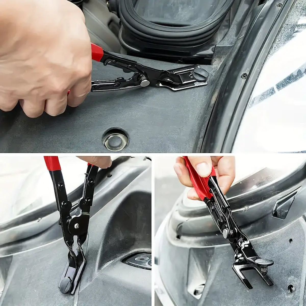 2PCS Car Lamp Plier Auto Clip Remover Repair Tool