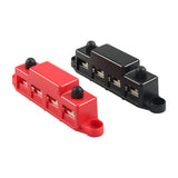 12V M8/M10 Distribution Block Covered Busbar Terminal for Electrical Systems