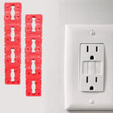 Red Switch & Receptacle Spacers Adjustable Electrical Tool
