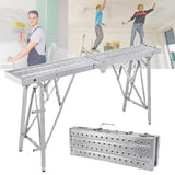 Folding Scaffolding Platform Galvanized Steel 150kg Load