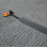 Cable Cover Nylon Sticky Wire Protector Floor Carpet Cord Sleeve