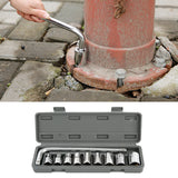 10PCS Multi-Function Wrench Tool Set Auto Repair Hardware Kit