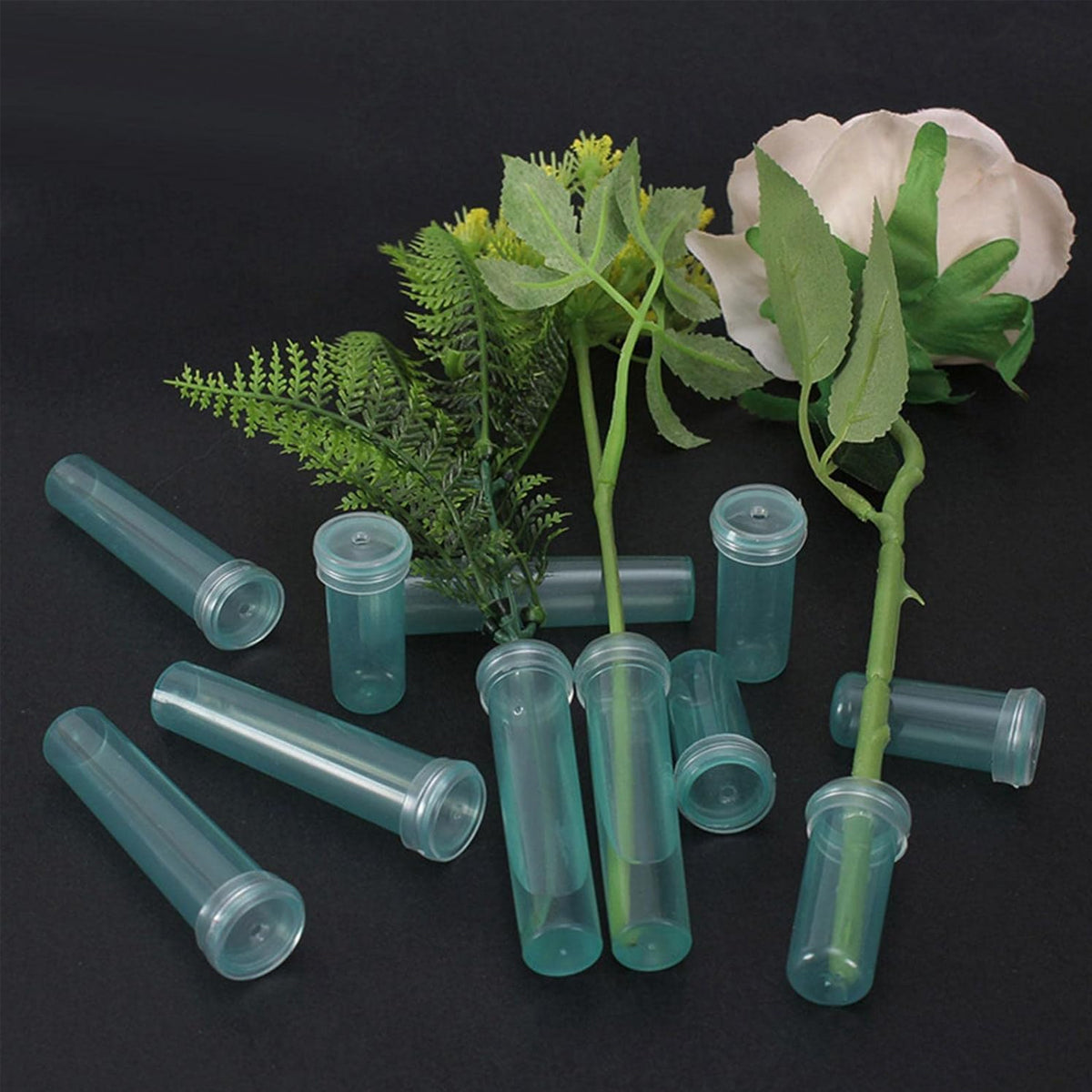 100/200PCS Flower Fresh Keeping Tubes Floral Bouquet Water Supply