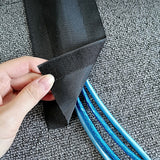 Cable Cover Nylon Sticky Wire Protector Floor Carpet Cord Sleeve