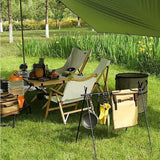 Folding Garden Leaf Bin Portable Outdoor Storage Bucket