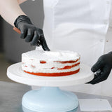 50Pairs Black Nitrile Gloves for Hairdresser Mechanic Chemical Use