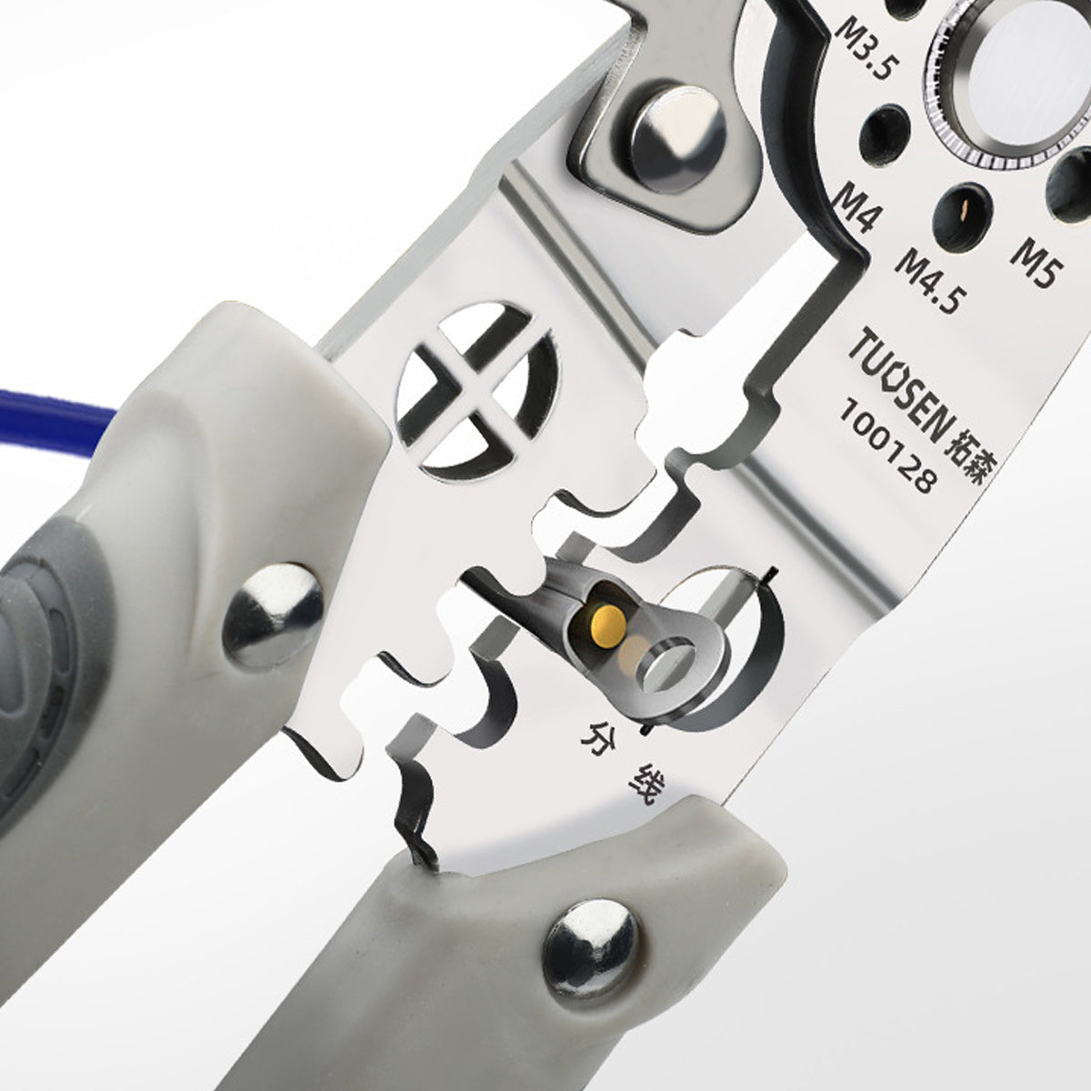 Multifunctional Wire Stripper Pliers Electric Cable Crimper Cutter