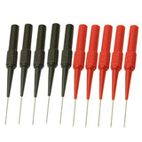 Multimeter Test Lead Extension Back Probes Sharp Needle Micro Pins 4 Pack