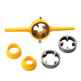 6PCS Plumbing Pipe Thread Die Set for Plastic Water Pipes