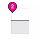 A4 Self Adhesive Sticker Paper Sheet Label for Laser Inkjet Print