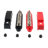 12V M8/M10 Distribution Block Covered Busbar Terminal for Electrical Systems