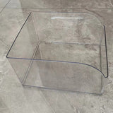 10PCS Clear Plastic Storage Boxes Food Display Organizer Set