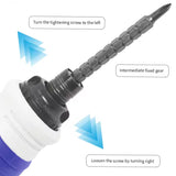 2PCS Ratchet Stubby Screwdriver Set Telescopic Dual-Purpose