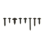 340PCS Black Self-Tapping Screws Assortment for Metal Wood