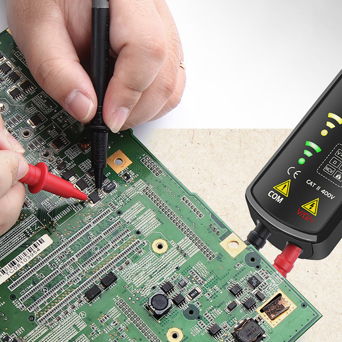 Universal Multimeter Test Pen Leads with Clip Accessories