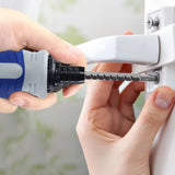 2PCS Ratchet Stubby Screwdriver Set Telescopic Dual-Purpose