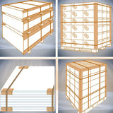 Carton Corner Protectors Long Strips 50PCS Pallet Edge Protection
