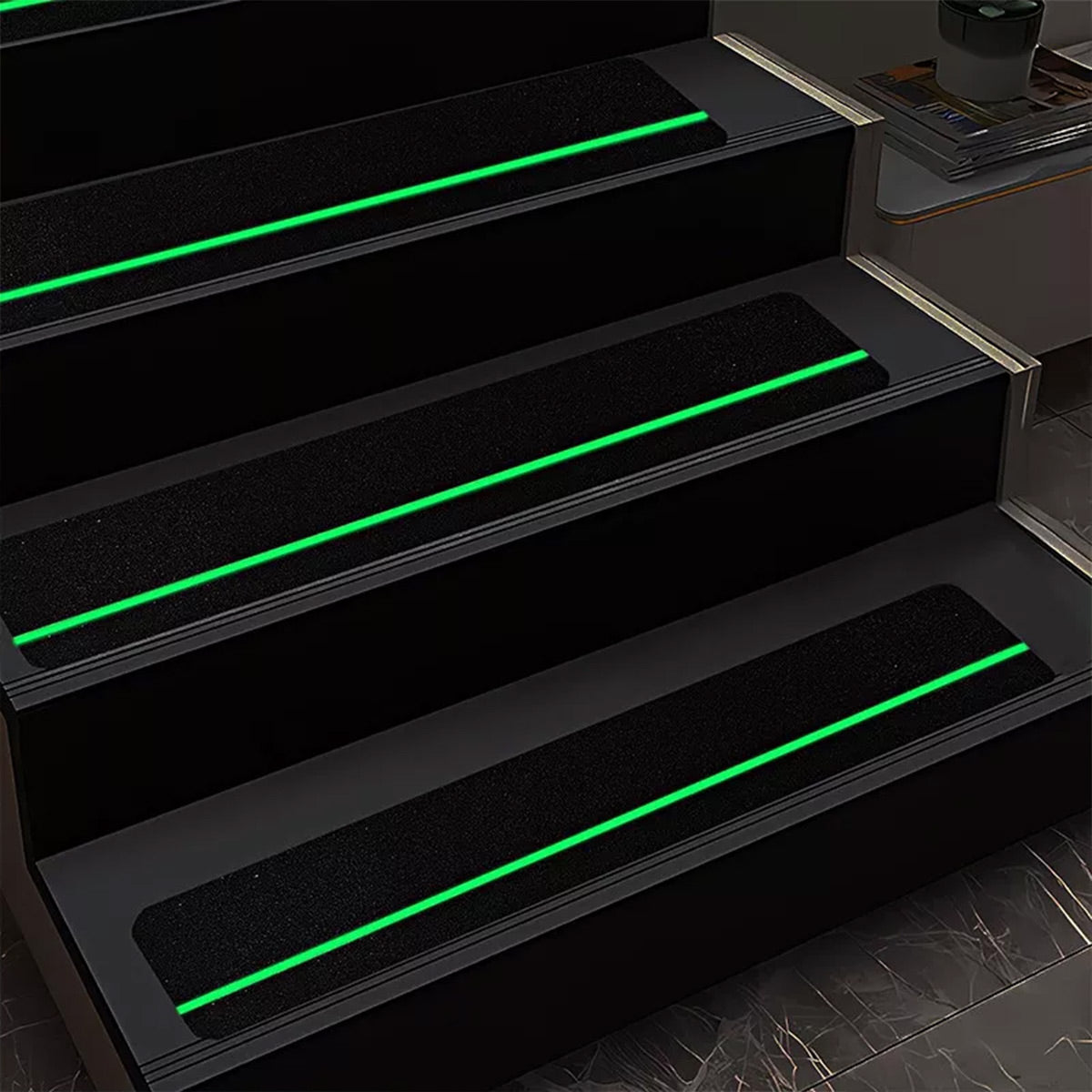 5PCS Non Slip Safety Grip Tape for Stairs Walkways Textured Adhesive