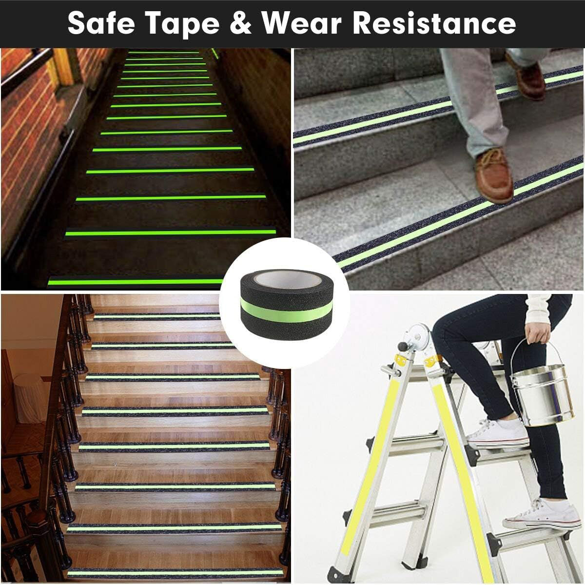 Non-Slip Safety Tape Strip Luminous Anti-Skid Floor Stair Sticker