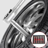 5-Piece Socket Extension Bar Set for Ratchet Wrenches 8–14 mm