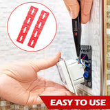 Red Switch & Receptacle Spacers Adjustable Electrical Tool