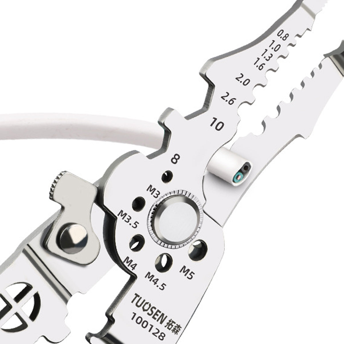 Multifunctional Wire Stripper Pliers Electric Cable Crimper Cutter