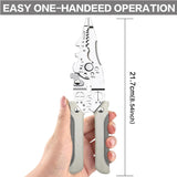 Multifunctional Wire Stripper Cutter Crimper Tool for Professionals