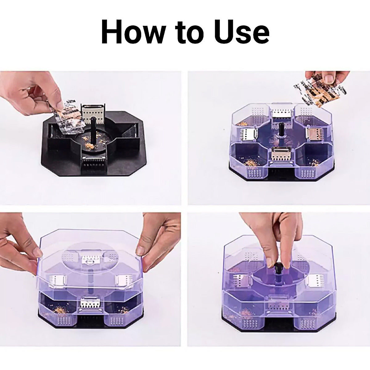 Cockroach Lizard Insect Reusable Non Poison Large Killer Trap Box