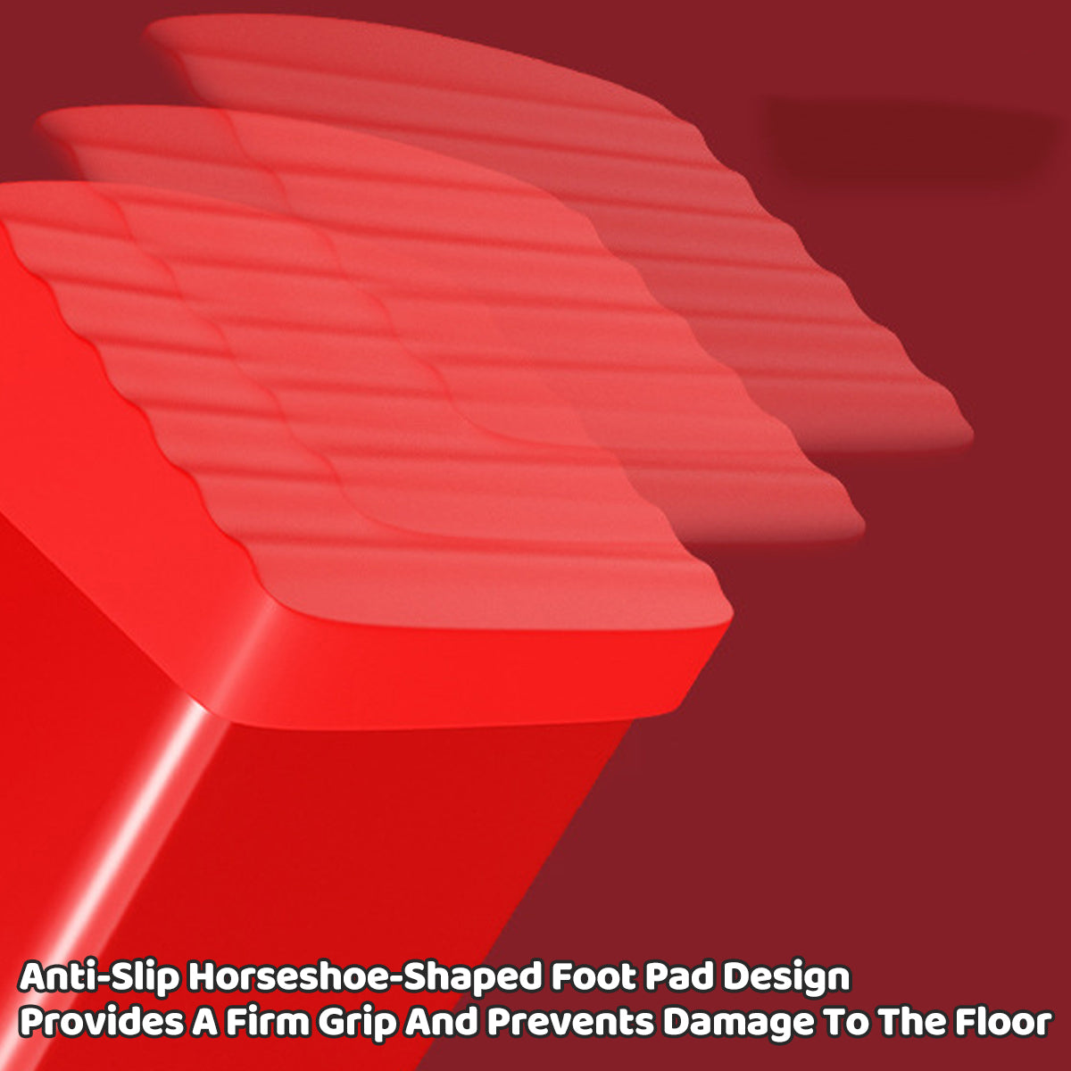 5 Step Folding Carbon Steel Ladder for Home Kitchen Garage