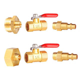 2PCS Antifreeze Winter Joint Tool Durable Brass Water Fittings