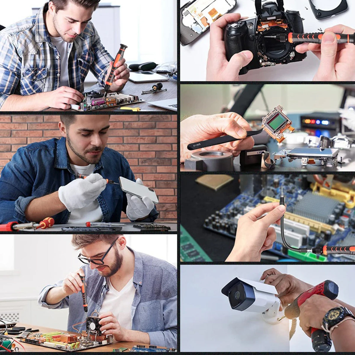 21/130 in 1 Screwdriver Set Multi-Functional Repair Tool