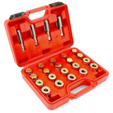 64PCS Oil Pan Drain Plug Thread Repair Kit M13–M20 for Engine Maintenance
