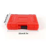 25PCS Damaged Screw Extractor Multi-Spline Easy Out Bolt Remover Set